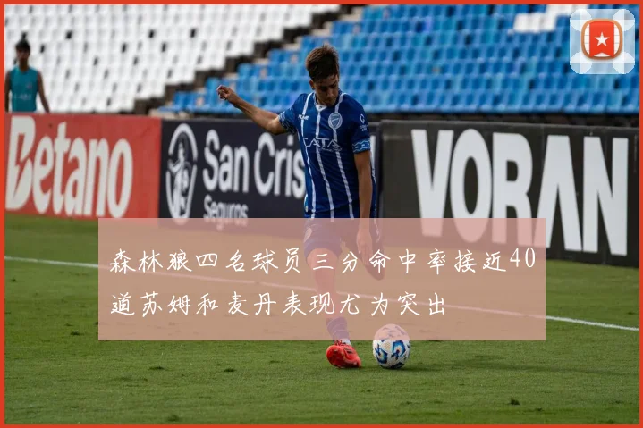 森林狼四名球员三分命中率接近40道苏姆和麦丹表现尤为突出